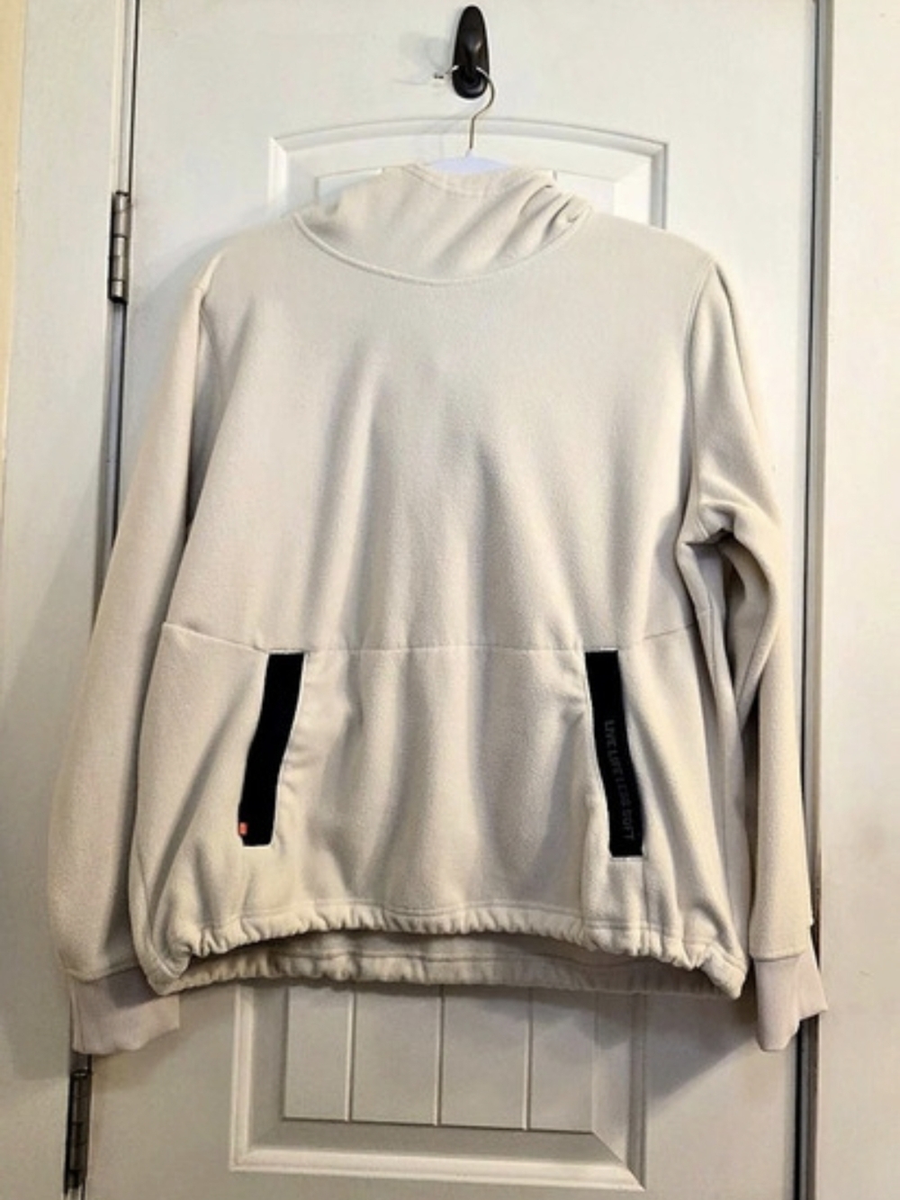 Alaskan Hardgear Cream Fleece Hoodie Size XL Women's Like New
